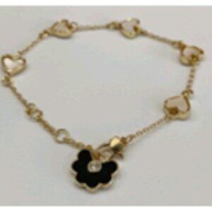 Kate Spade gold heart set. Earrings OR necklace